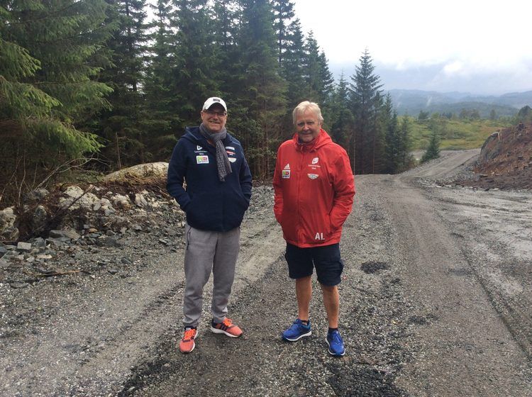 Sportssjefen og Asbjørn, to menn med sterke meninger om det meste