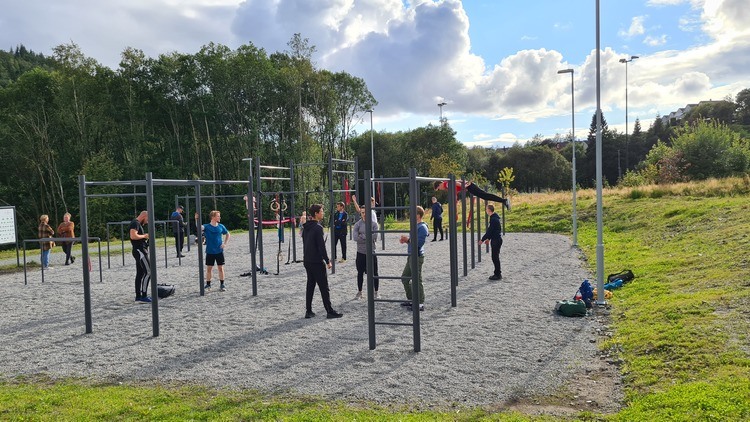 Publikum i Tufteparken