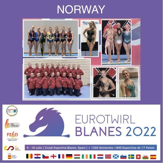 Den norske troppen til EC i Blanes, Spania