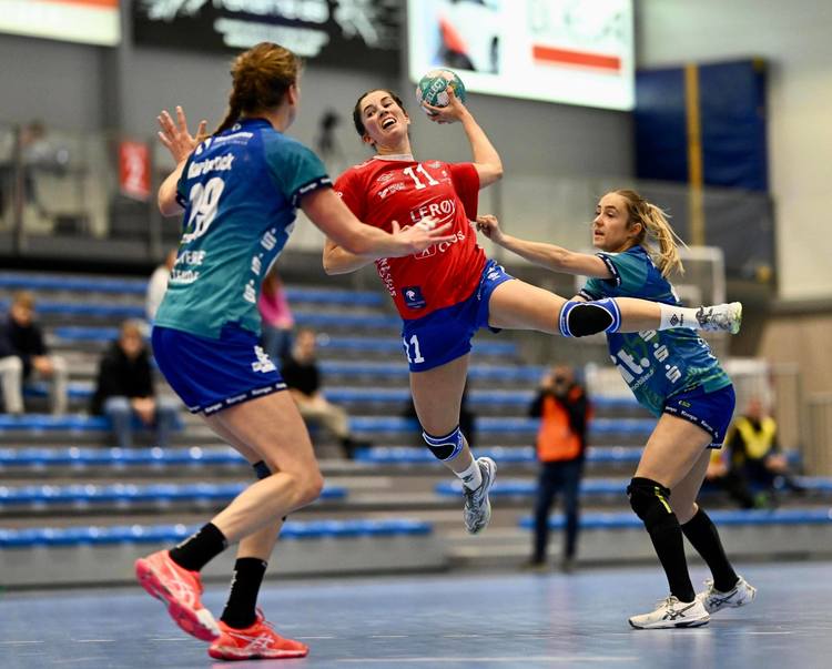 Fra hjemmekampen mot Buxtehuder (foto: Kjell Eirik Henanger)